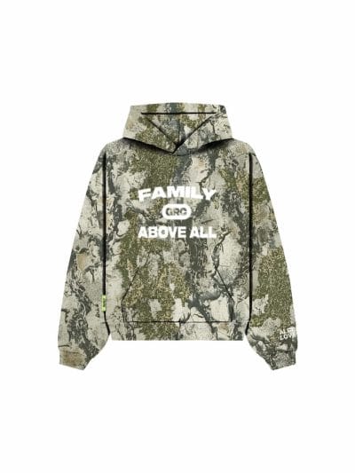 "Family Above All" FullPrint Camo (1) Hoodie™