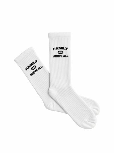 "Family Above All" Essential Socks™