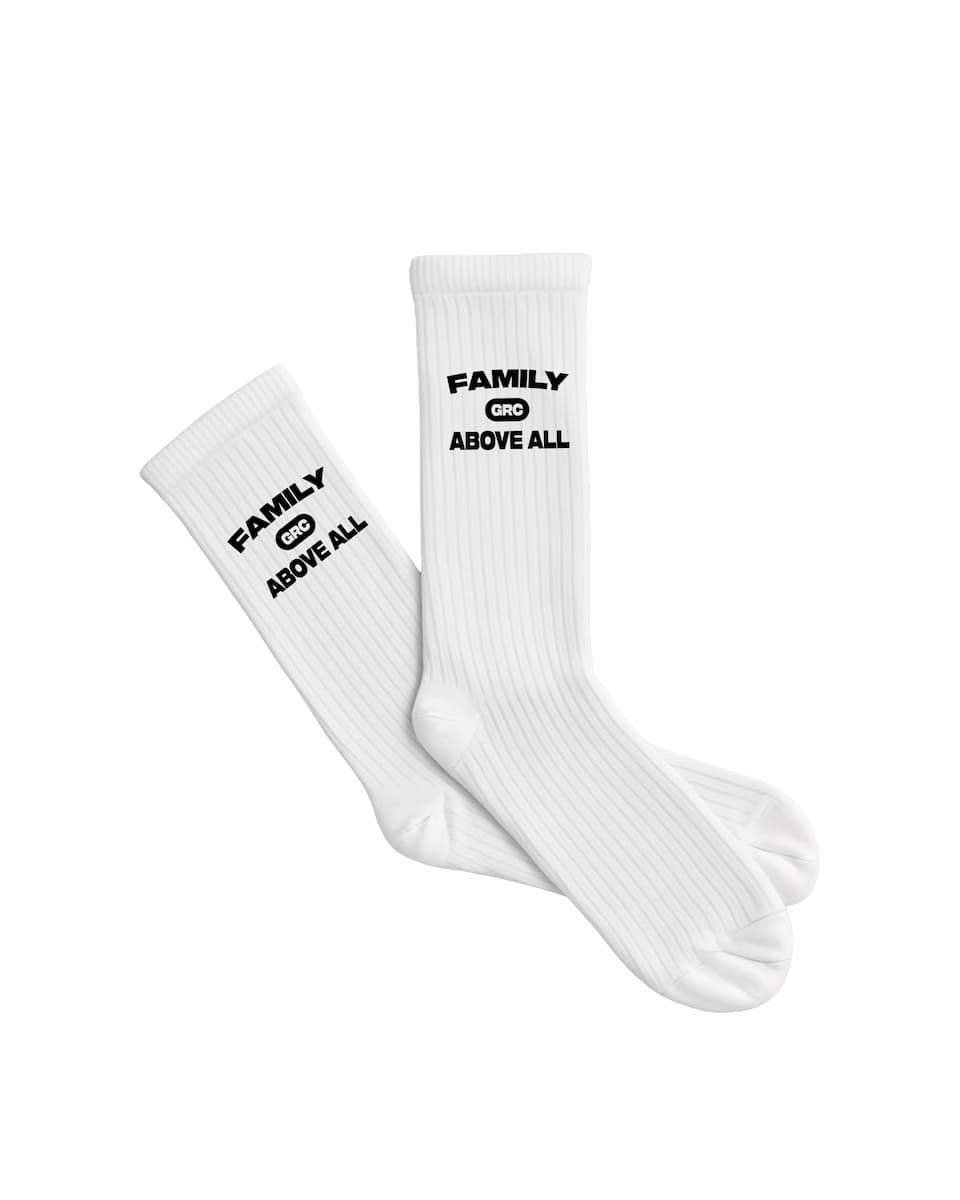 "Family Above All" Essential Socks™